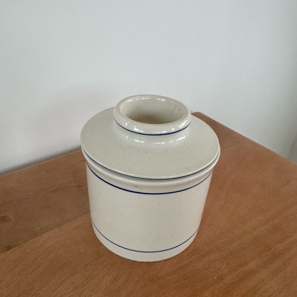 Norpro Glazed Stoneware Butter Keeper - Picture 6 of 11